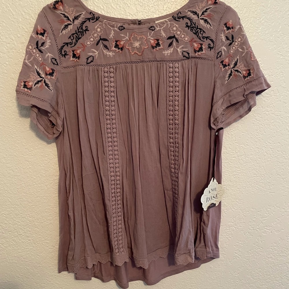 Knox rose blouse